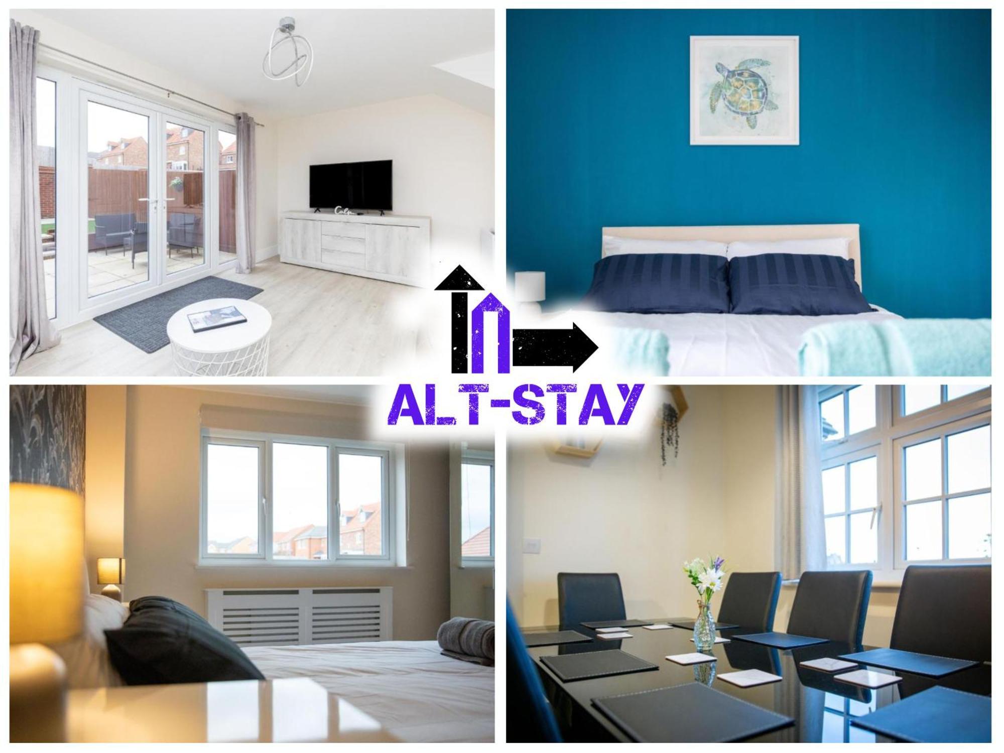 4 Bed 3 Bath - Kirkstall House By Alt-Stay Accommodation - Ideal For Contractors & Remote Workers - Long Stays Welcome Wakefield Extérieur photo