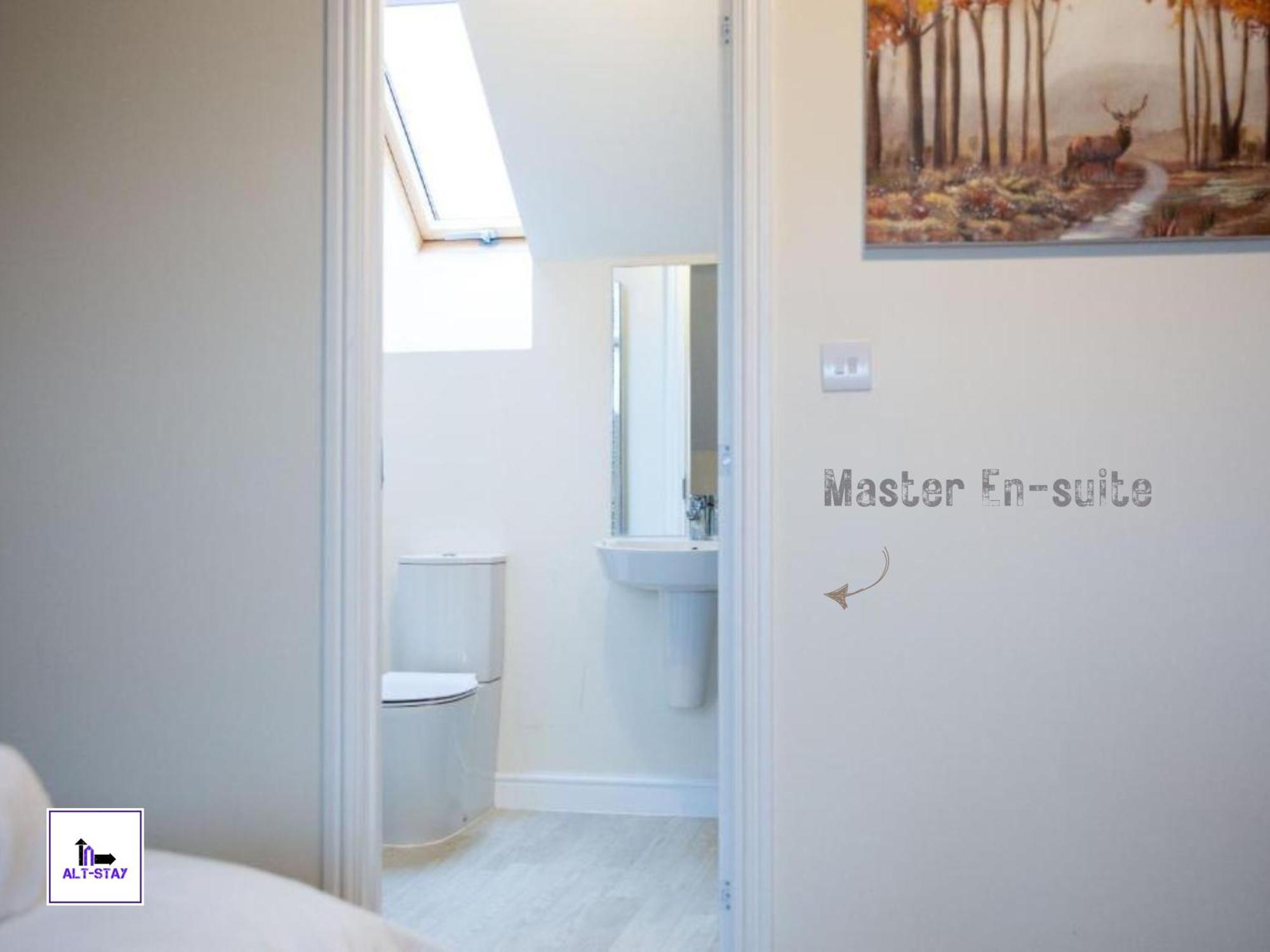 4 Bed 3 Bath - Kirkstall House By Alt-Stay Accommodation - Ideal For Contractors & Remote Workers - Long Stays Welcome Wakefield Extérieur photo